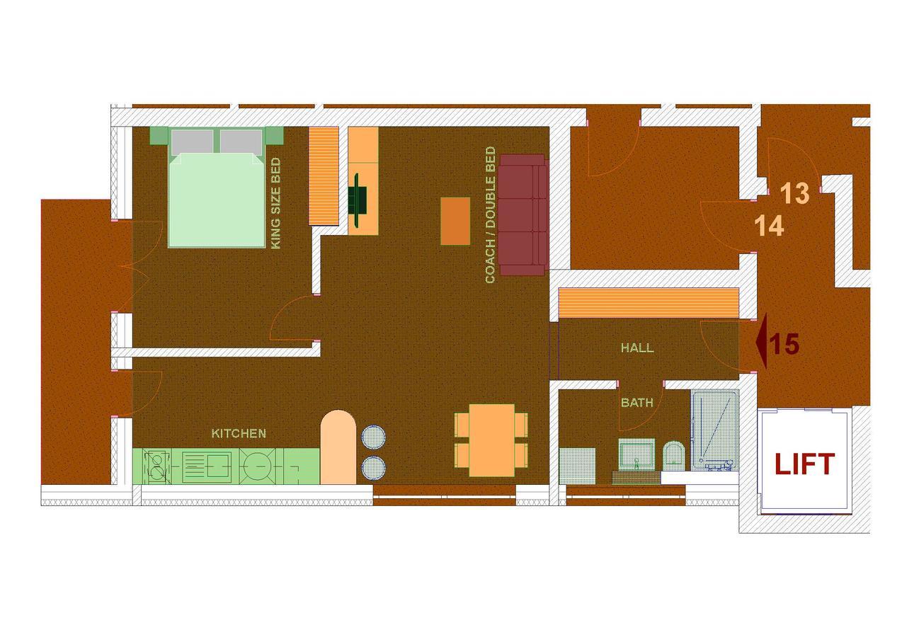 בראשוב Apartament Schiller 58 מראה חיצוני תמונה